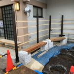 施工中（9）黒穂垣