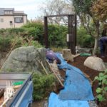 施工中（6）植栽中